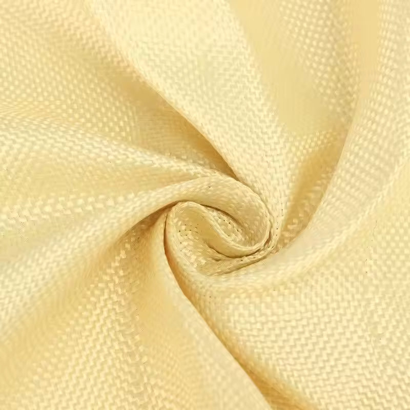 High Strength Yellow Kevlars Material, 200g Aramid Fiber Fabric, Anti-Stab Bulletproof Cloth for Protection, 30x100cm Wide