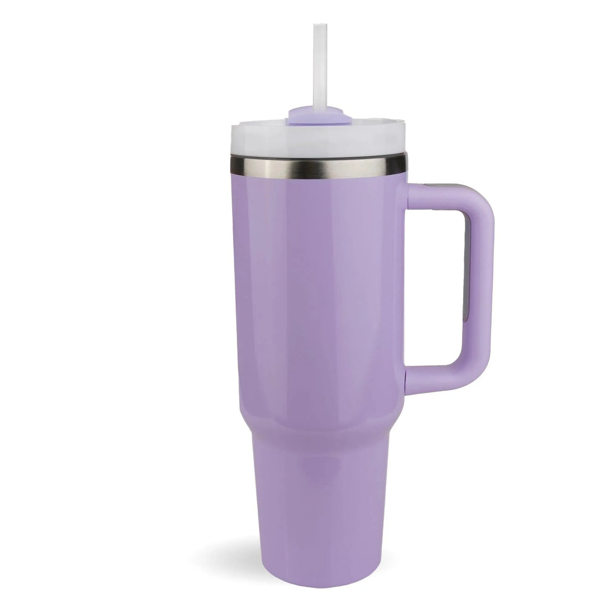 40 oz Handled Tumbler Standard Glossy - Purple