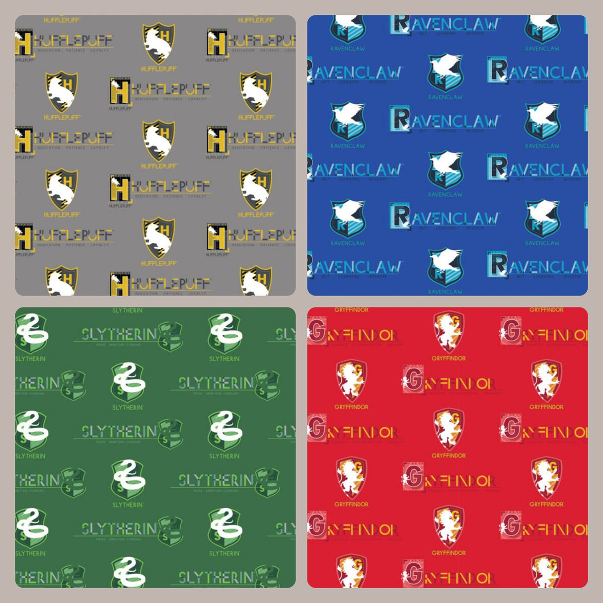 Quilting Cotton Harry Potter Traits Scatter 100% Cotton