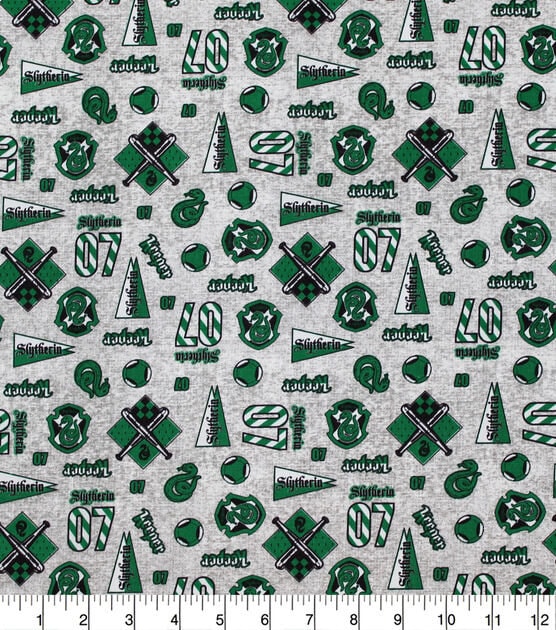 Quilting Cotton Harry Potter Wizarding World Hogwarts Houses Pride