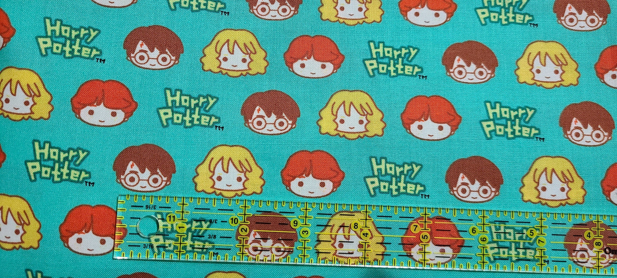Quilting Cotton Harry Potter Kawaii Characters Fabric
