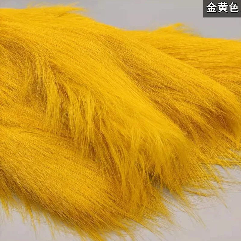 35Colours 12cm Imitation Plush Fur Fabric For DIY Photo Props chair decorative background Plush mat animal toy doll fabric