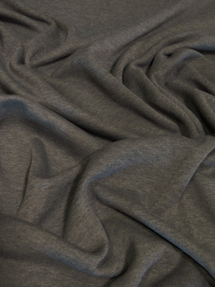 Polar Fleece Fabric Charcoal Sold By The Yard