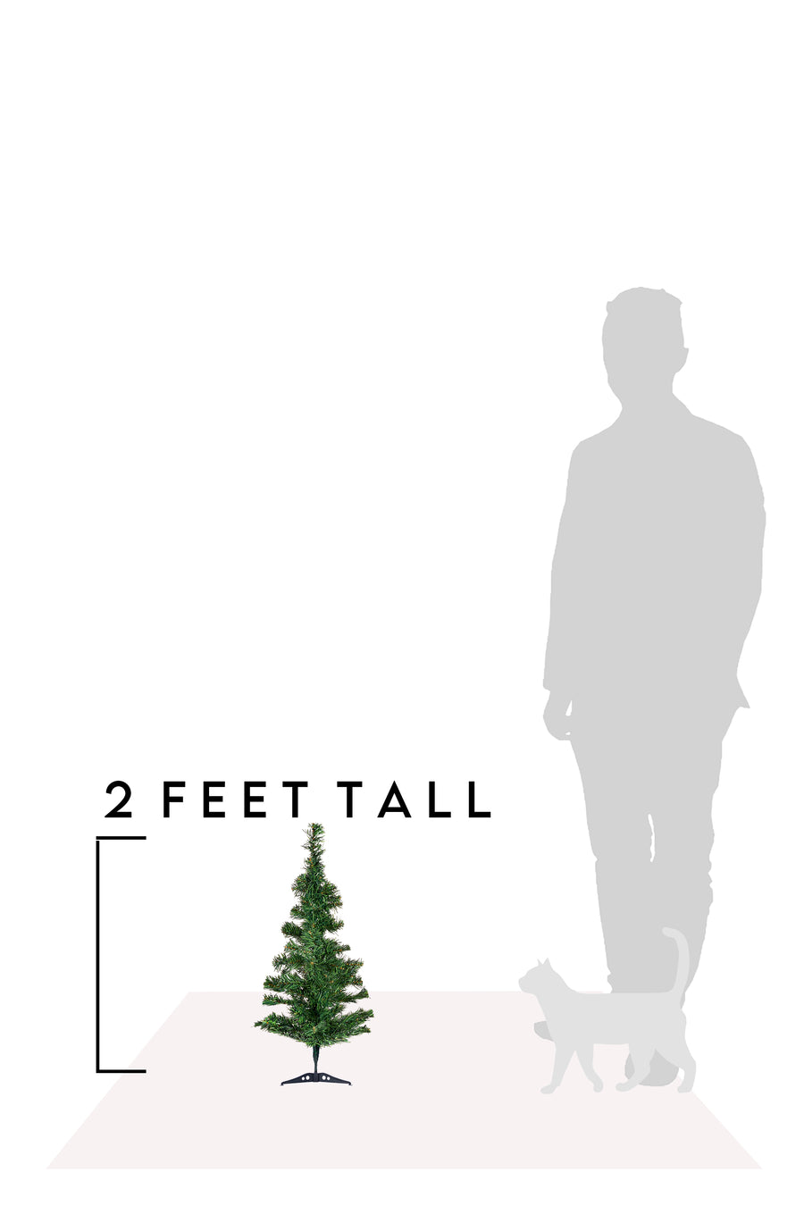 2' Tabletop Classic Tree