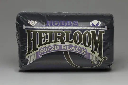 Batting Hobbs Heirloom Black 80/20 Batting Package