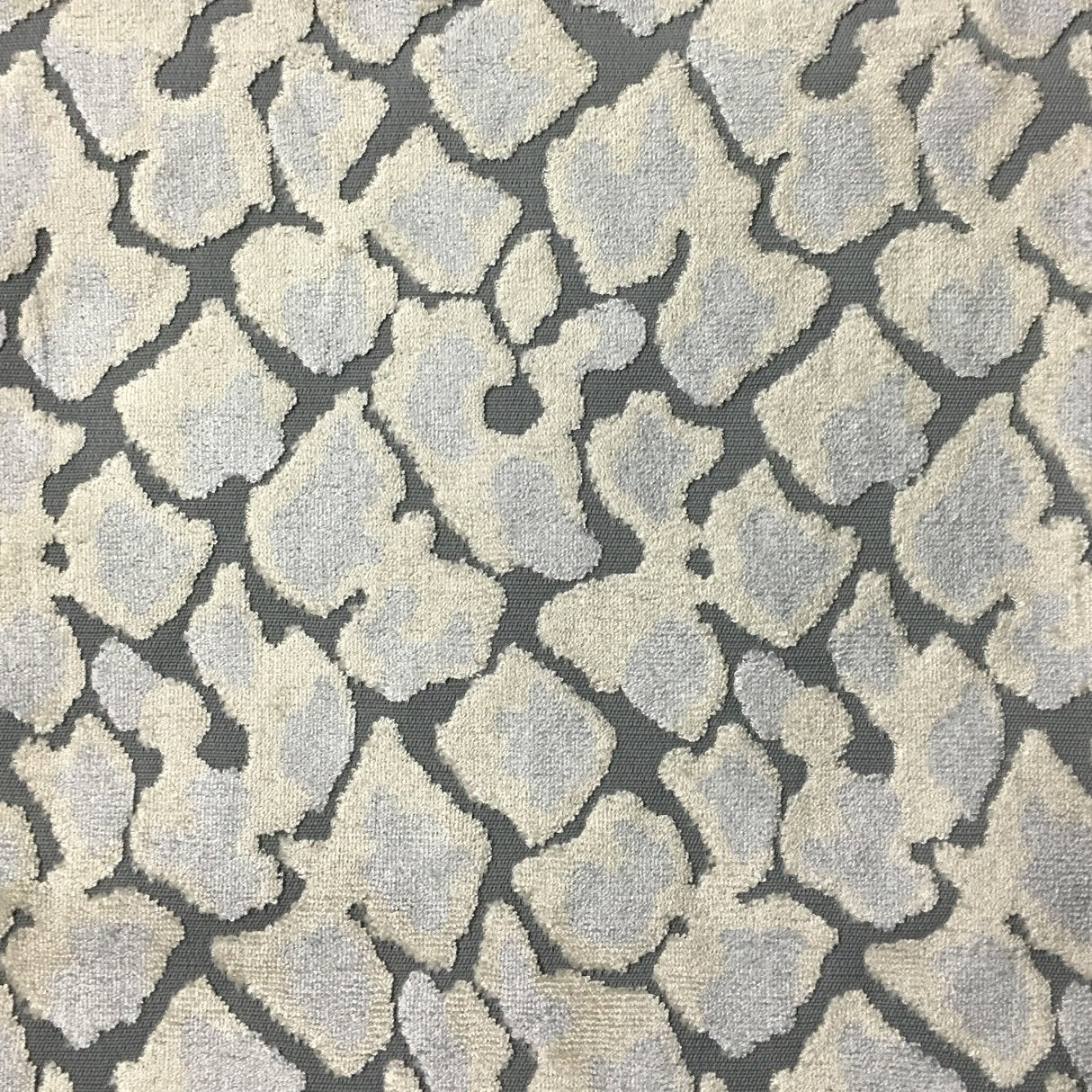 Leopard Cut Velvet Upholstery Fabric by the Yard