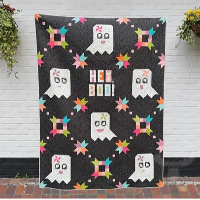 Printed Book Pattern Hey Betty Boo Halloween Quilt Pattern