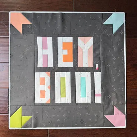 Printed Book Pattern Hey Betty Boo Halloween Quilt Pattern