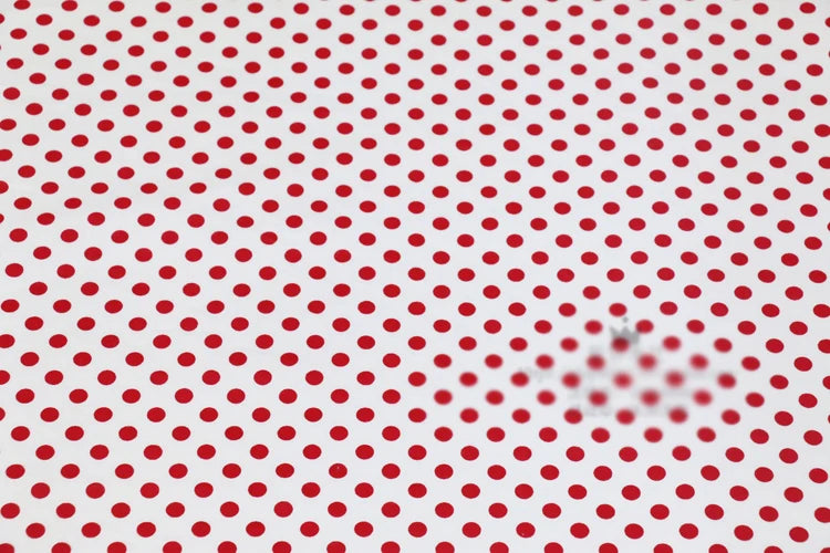 Dots Printed 100% Cotton Fabric by Meter, DIY Patchwork, Quilt Cloth, Bedding Blanket, Sheet, Pillow Decor, Fat Quilt, Tilda