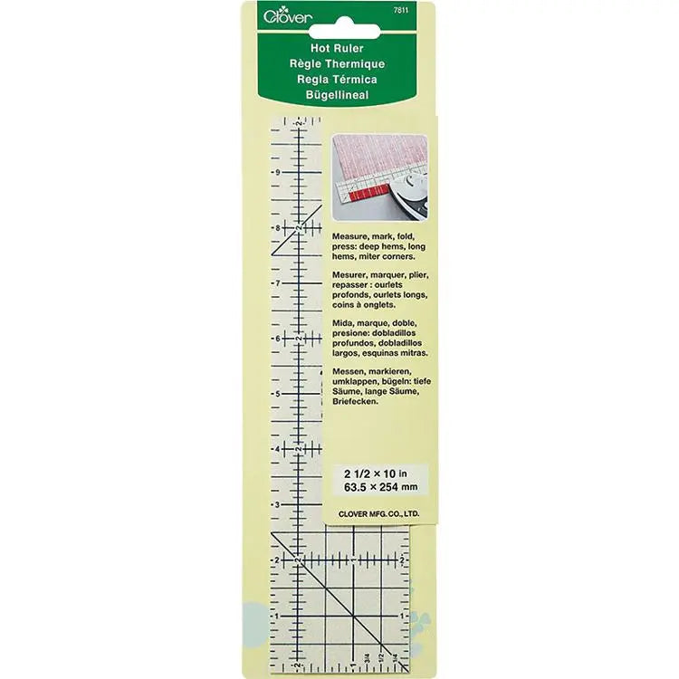 Hot Ruler 2.5x10 by Clover
