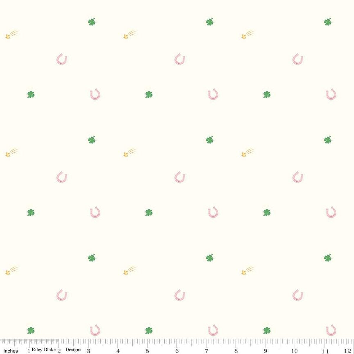 Cotton Lucky Charms Fabric 43/44" Hush Hush 5