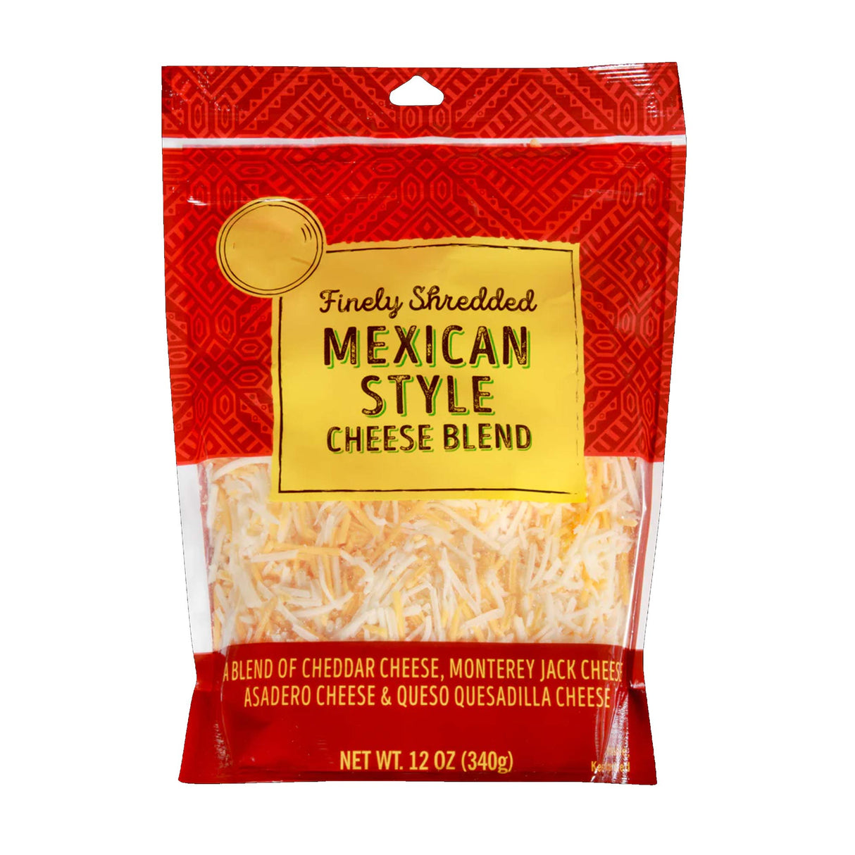 Finely Shredded Mexican Style Cheese Blend Sharp Cheddar Monterey Jack Mix