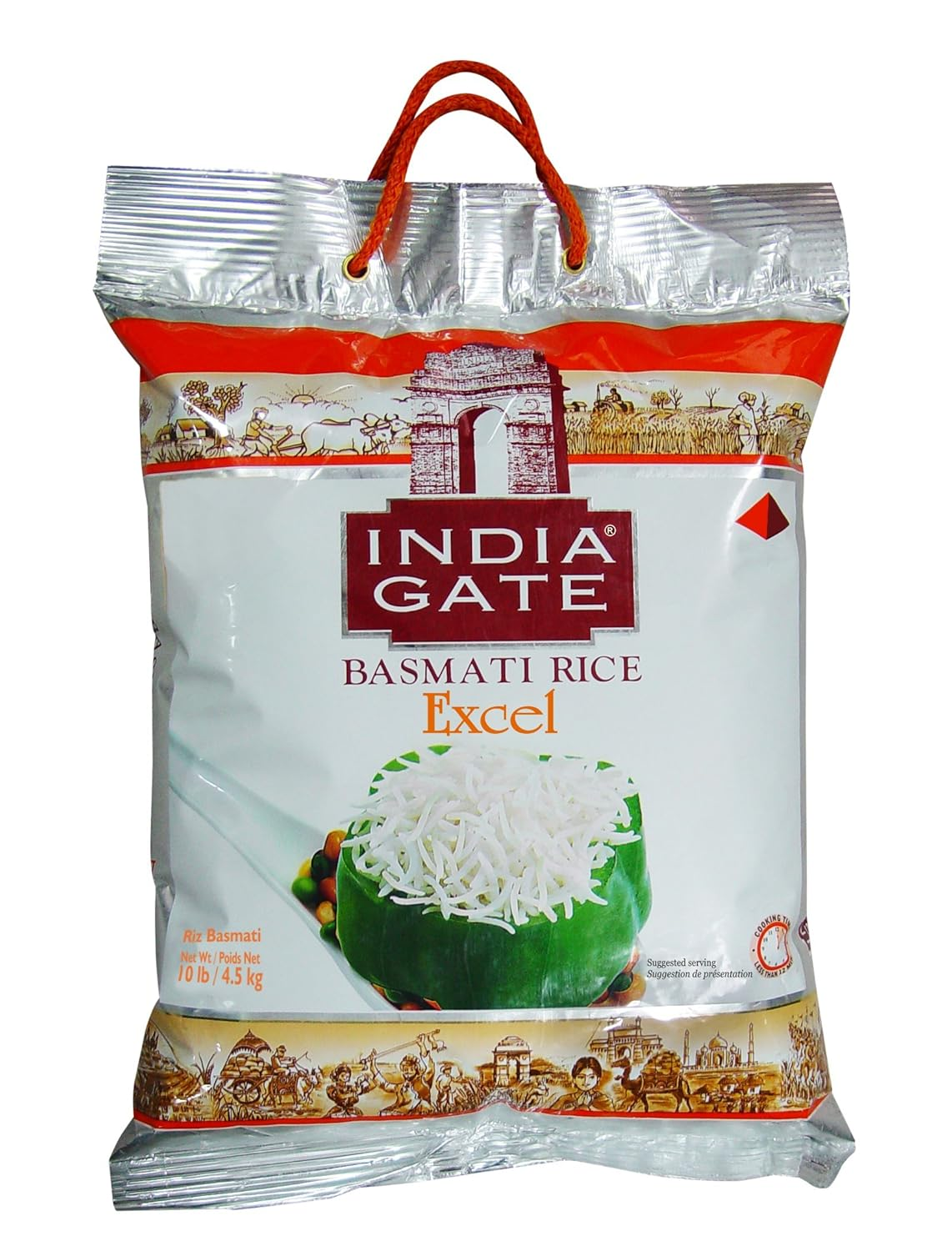 India Gate Excel Basmati Rice 10 Pound