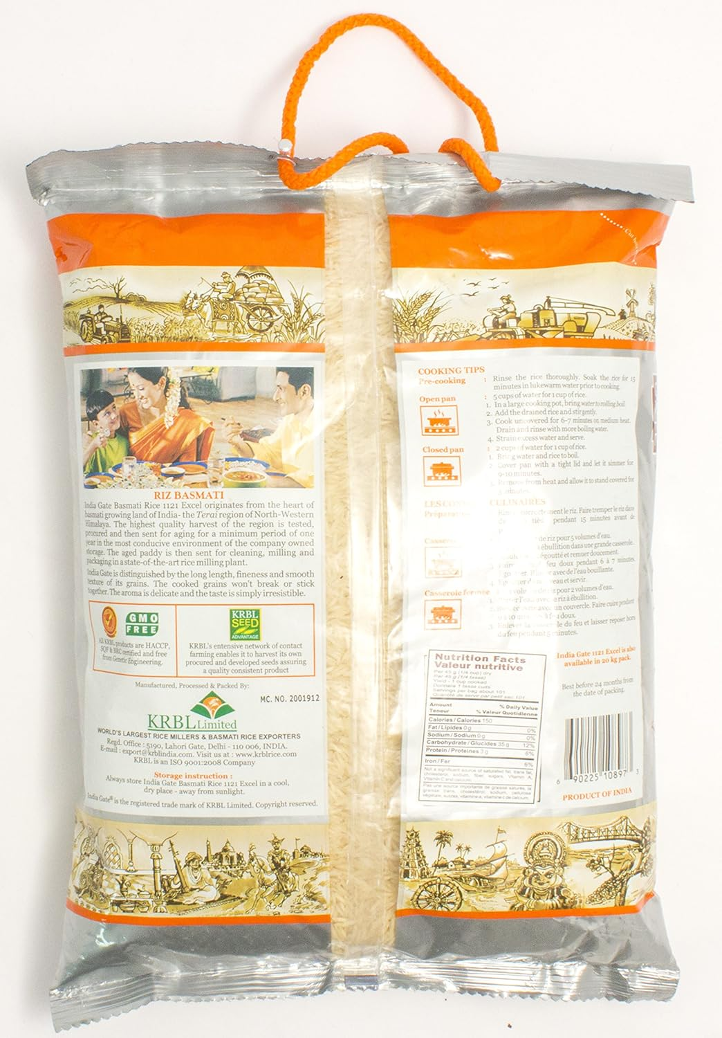 India Gate Excel Basmati Rice 10 Pound