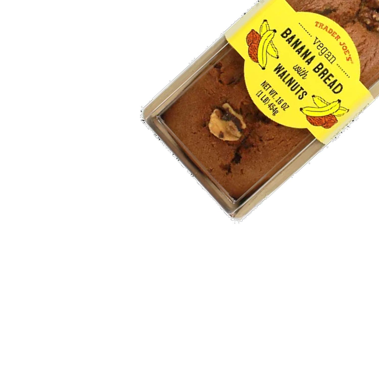 Trader Joe's Vegan Banana Bread with Walnuts (16 Oz)