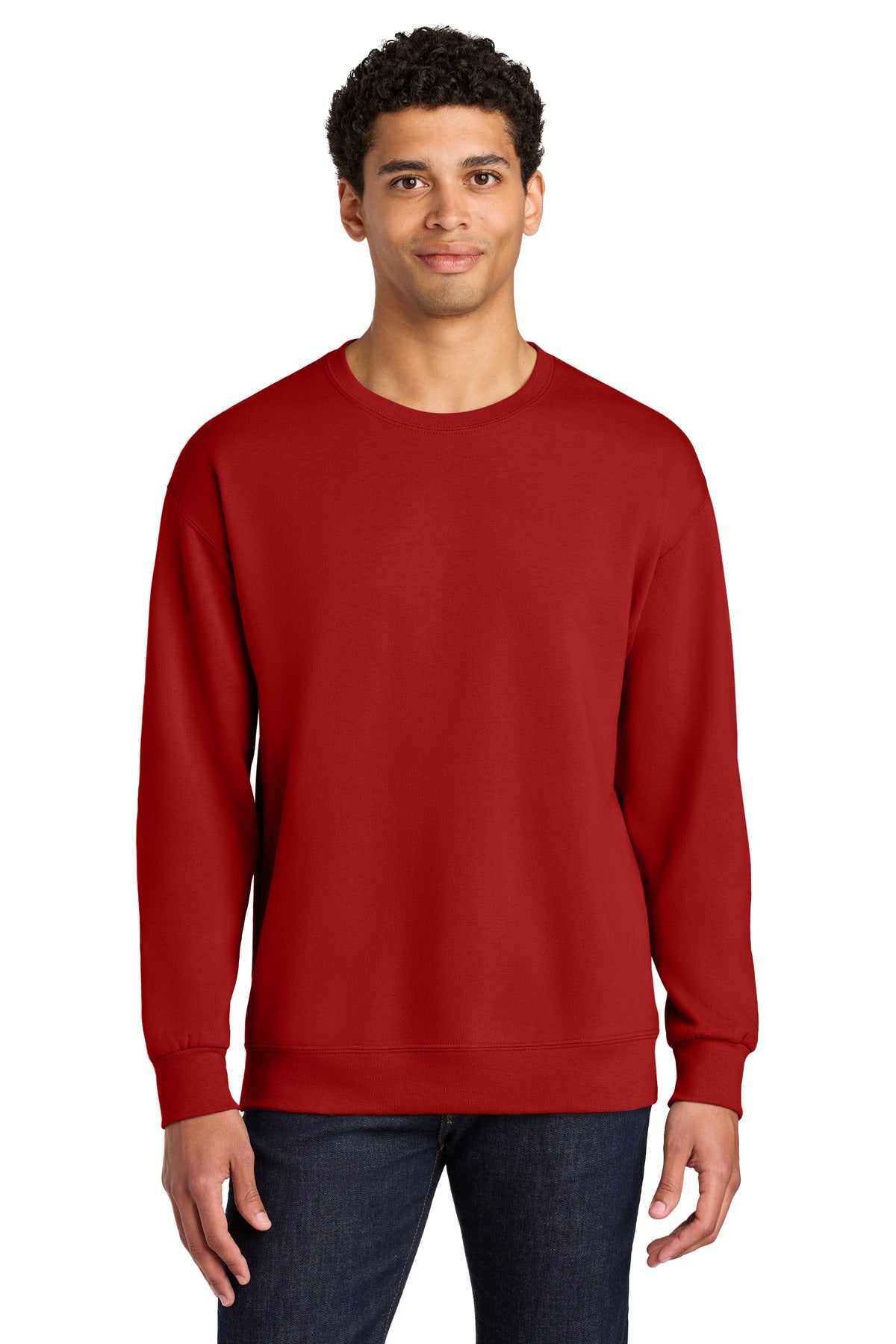 Unisex CVC Ring Spun Crewneck Sweatshirt
