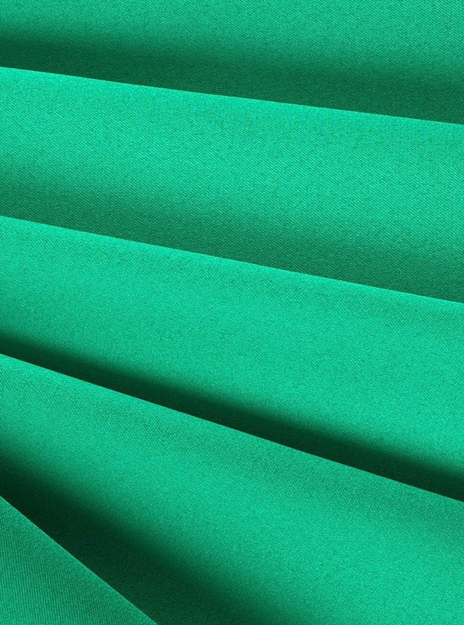 Kelly Green Satin
