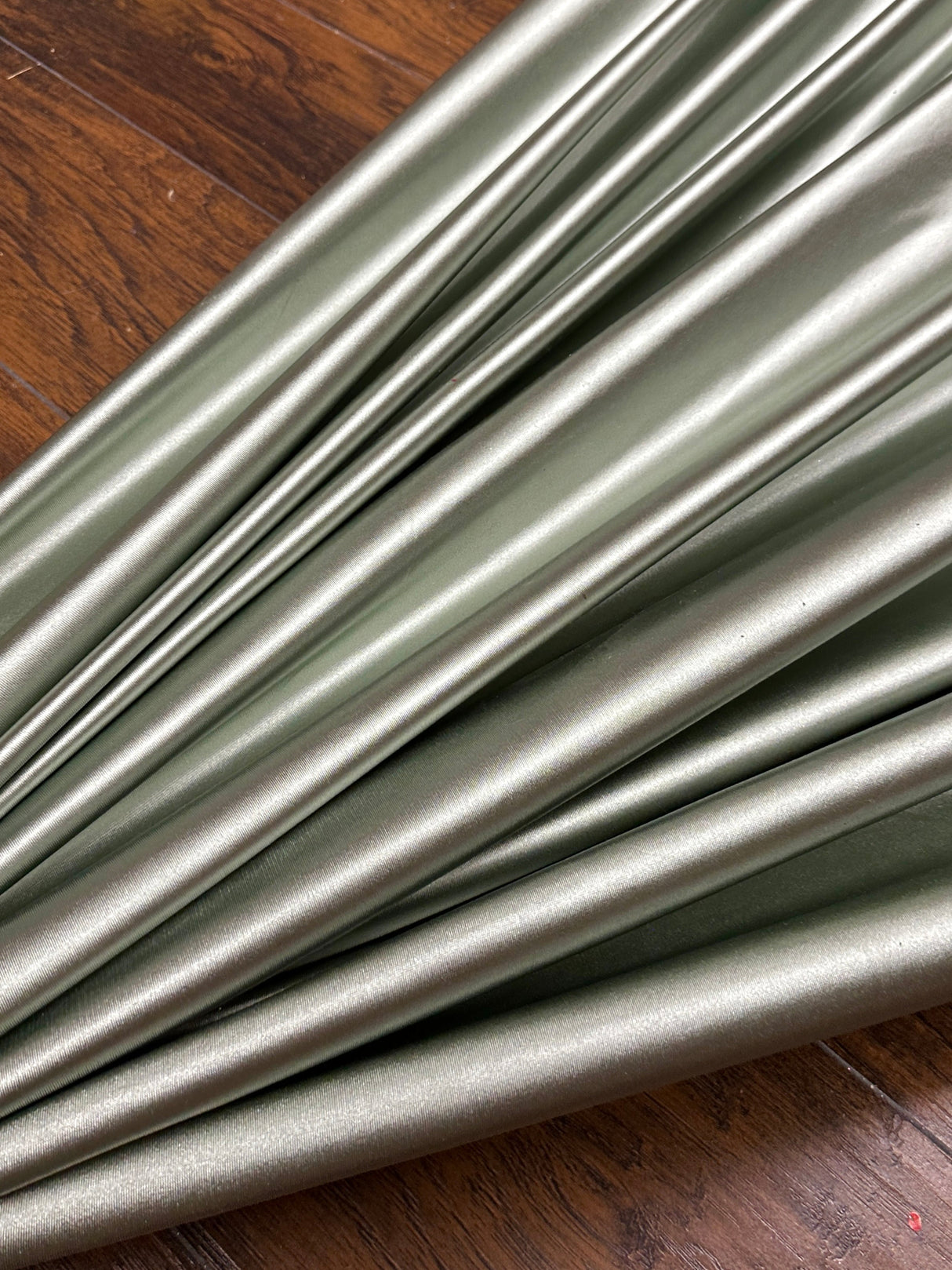 Shiny Nylon Spandex Sage Green
