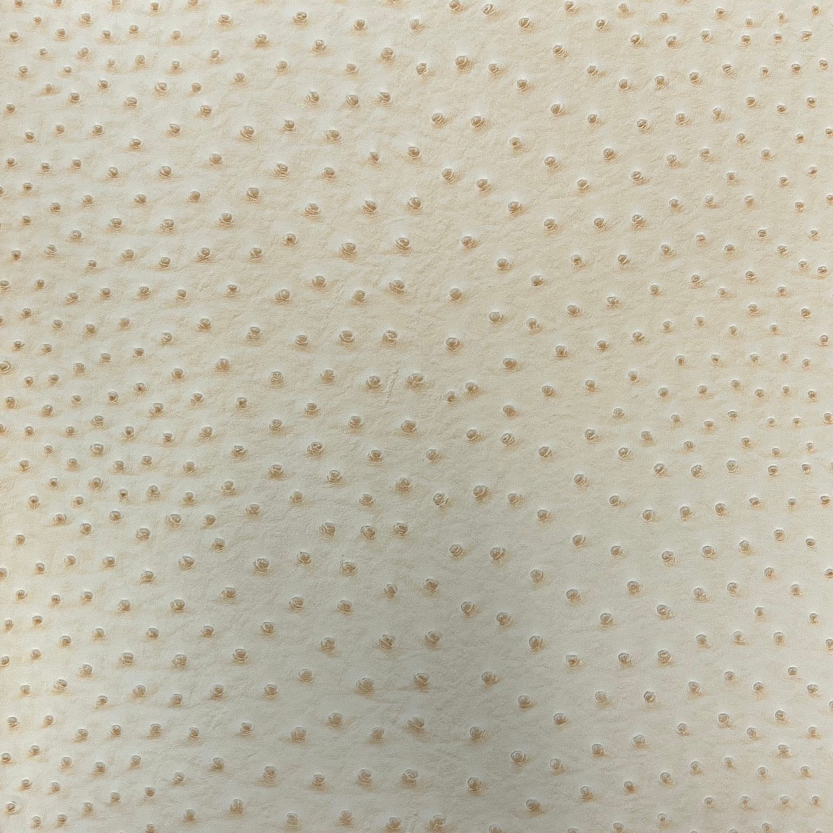 Saratoga Ostrich Faux Leather Vinyl Fabric - Ostrich Embossed Texture, 54" Width (1 Yard)