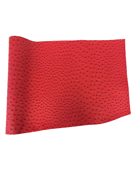 Faux Leather Vinyl Fabric Saratoga Ostrich Texture