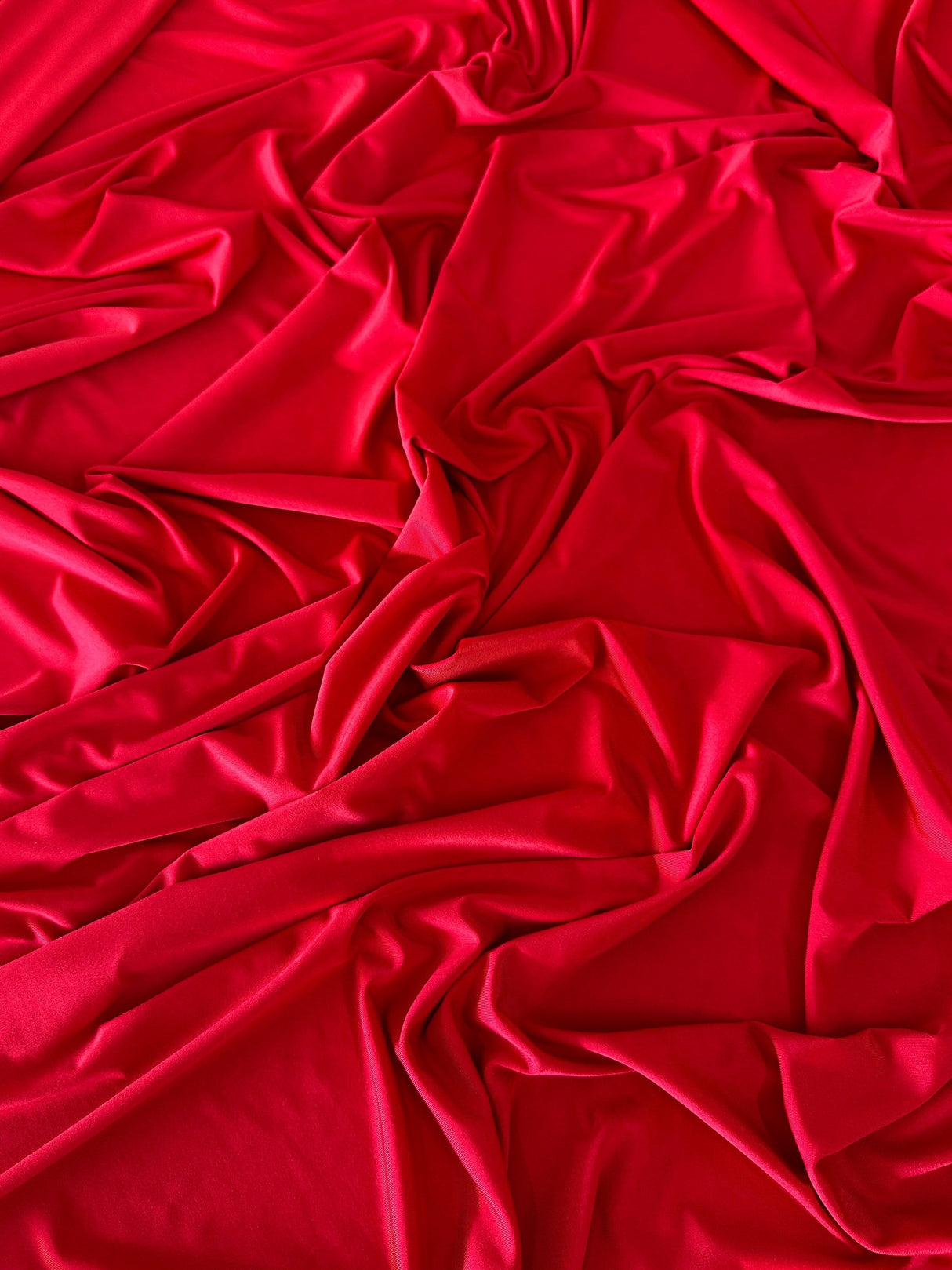 Red Double Brushed DTY Jersey