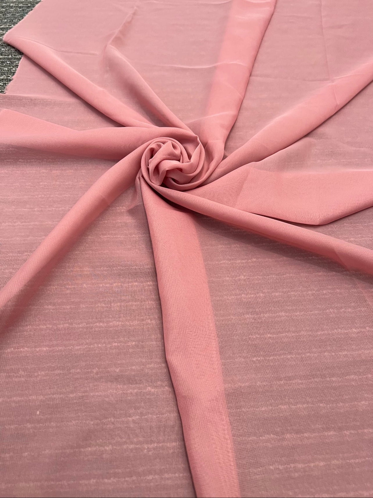 Dusty Rose Chiffon