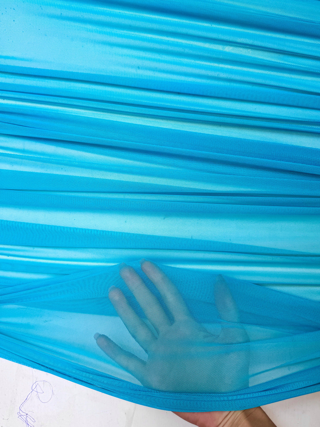 Turquoise 4-Way Stretch Power Mesh