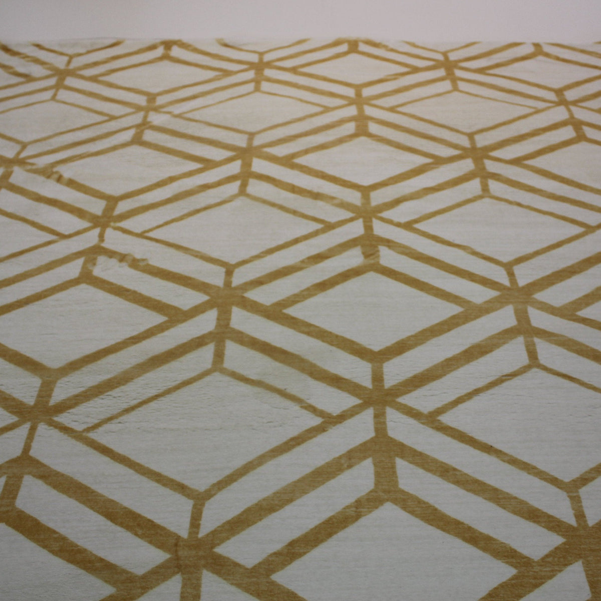 Mosaic Floral Leaf Lines Soft Print Cozy Faux Fur Carpet/Area Rug for Modern Decor