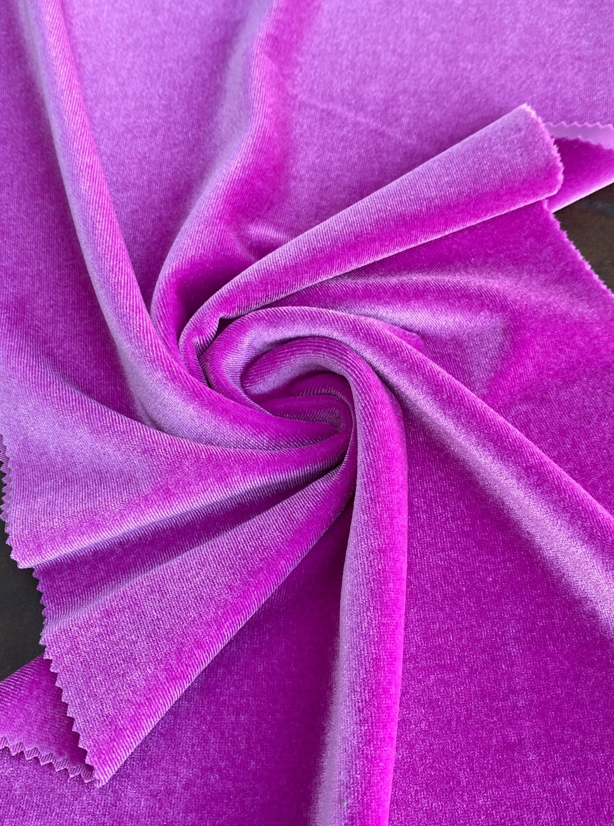 Stretch Velvet Pinkberry