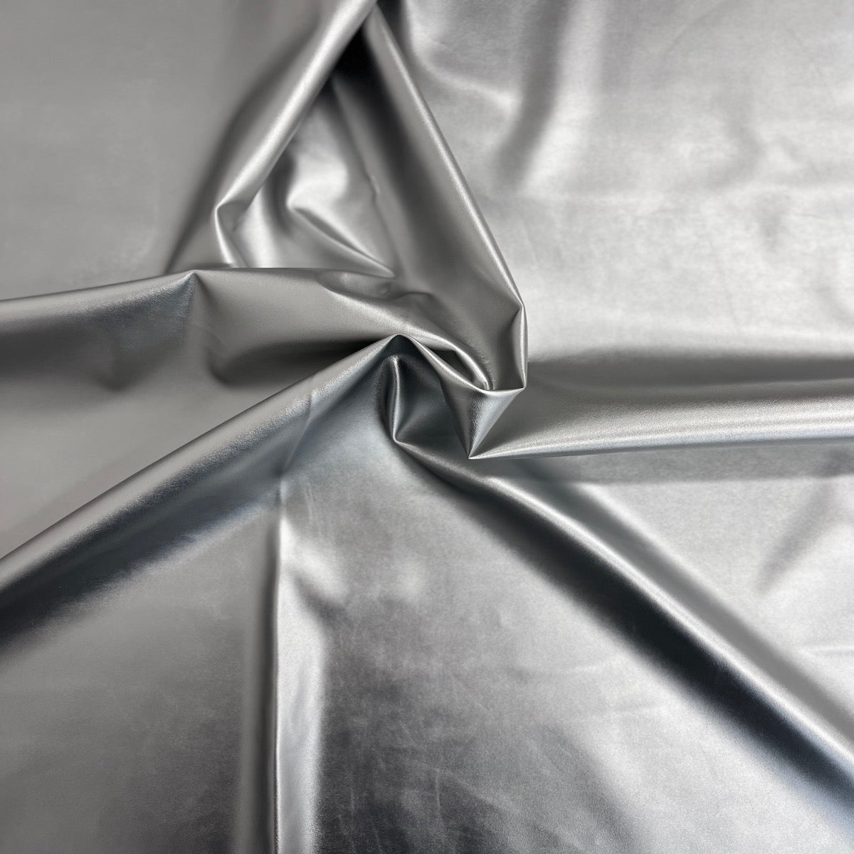 Faux Leather Vinyl Fabric Two Way Stretch