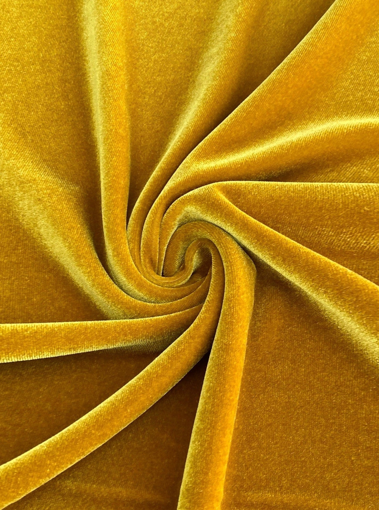 Stretch Velvet Gold
