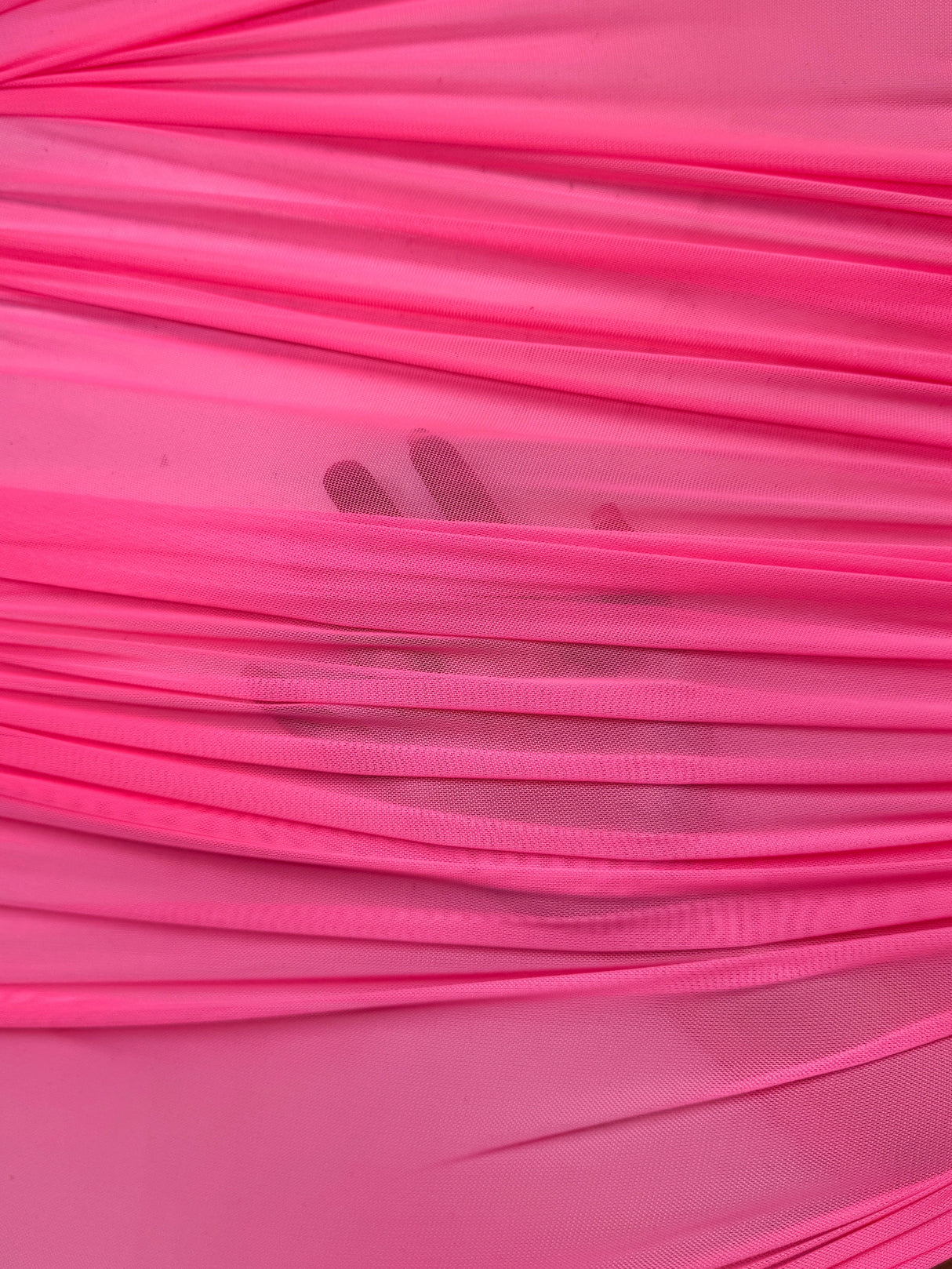 Neon Pink 4-Way Stretch Power Mesh