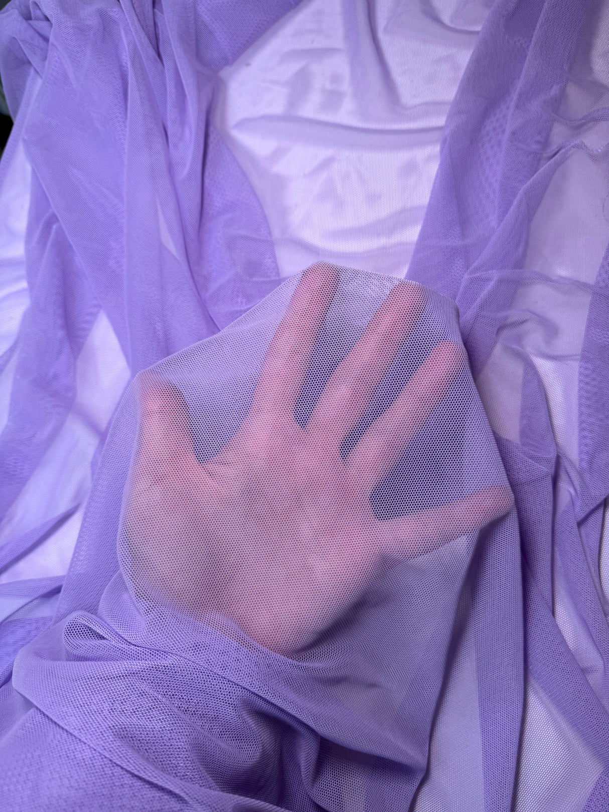 Lavender 4-Way Stretch Power Mesh