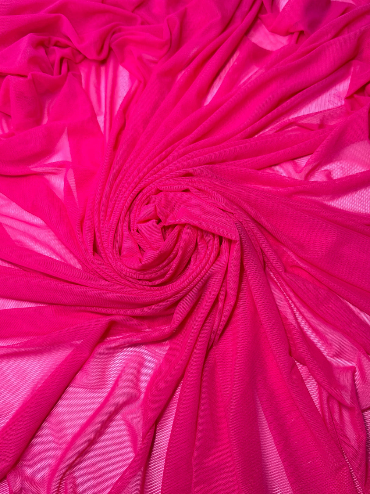 Hot Pink 4-Way Stretch Power Mesh
