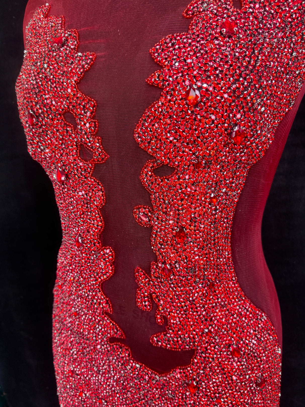 Rhinestone Bodice Appliqué