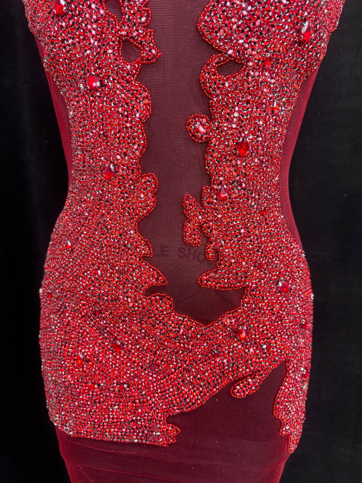 Rhinestone Bodice Appliqué