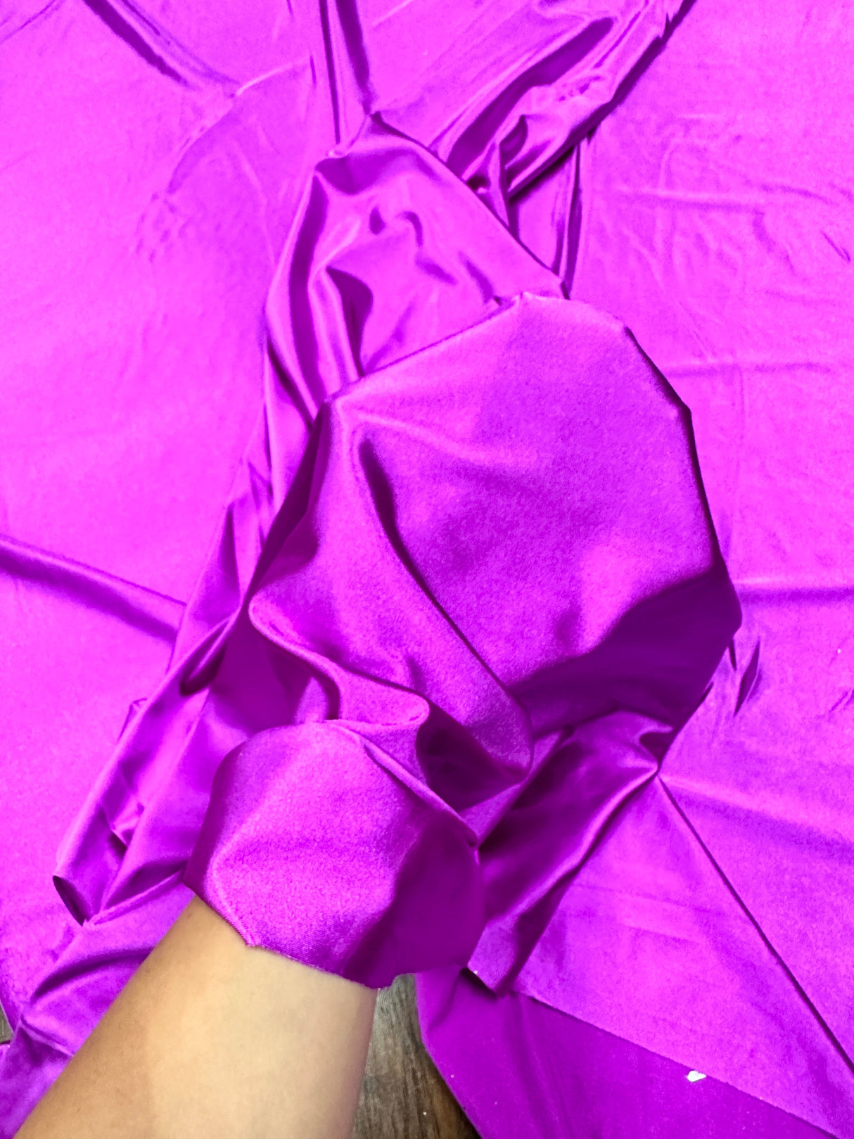Shiny Nylon Spandex Magenta