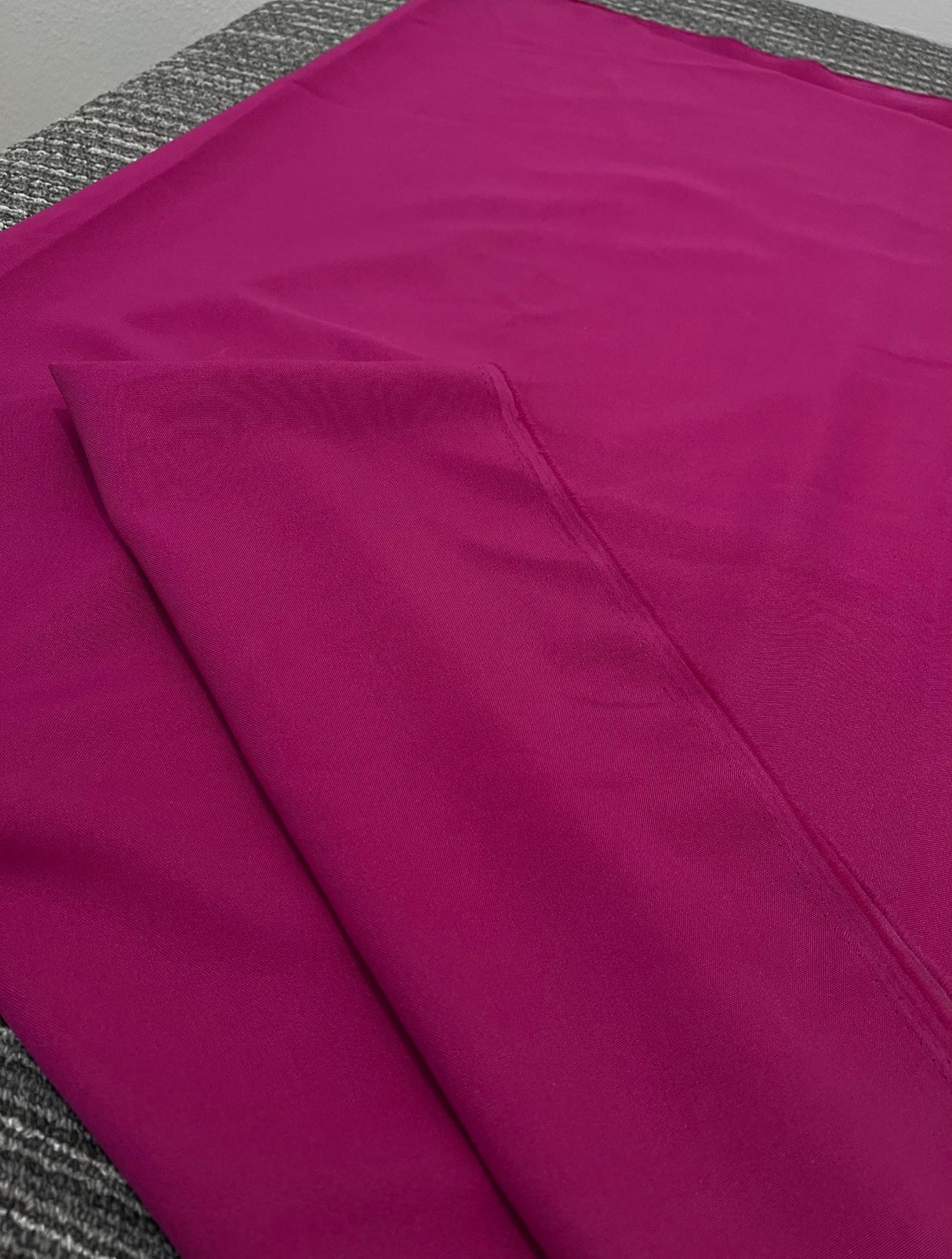 Fuchsia Poly Poplin