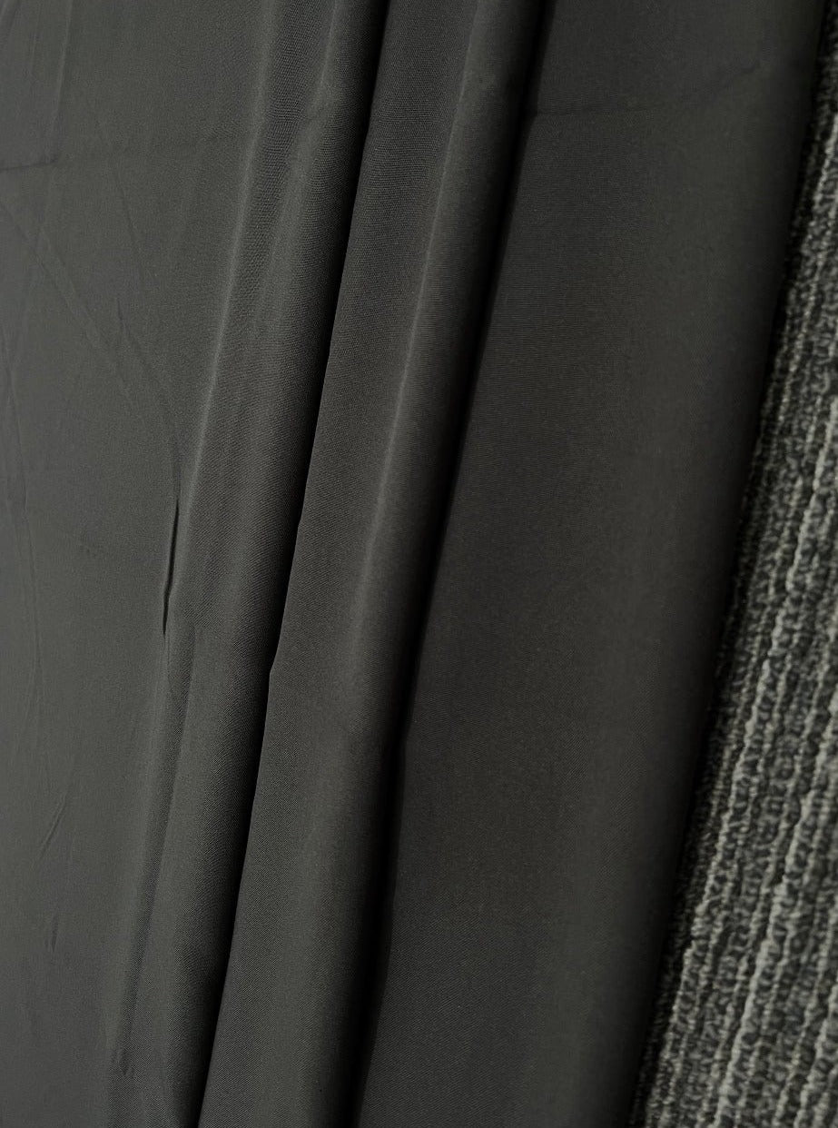 Gray Poly Poplin