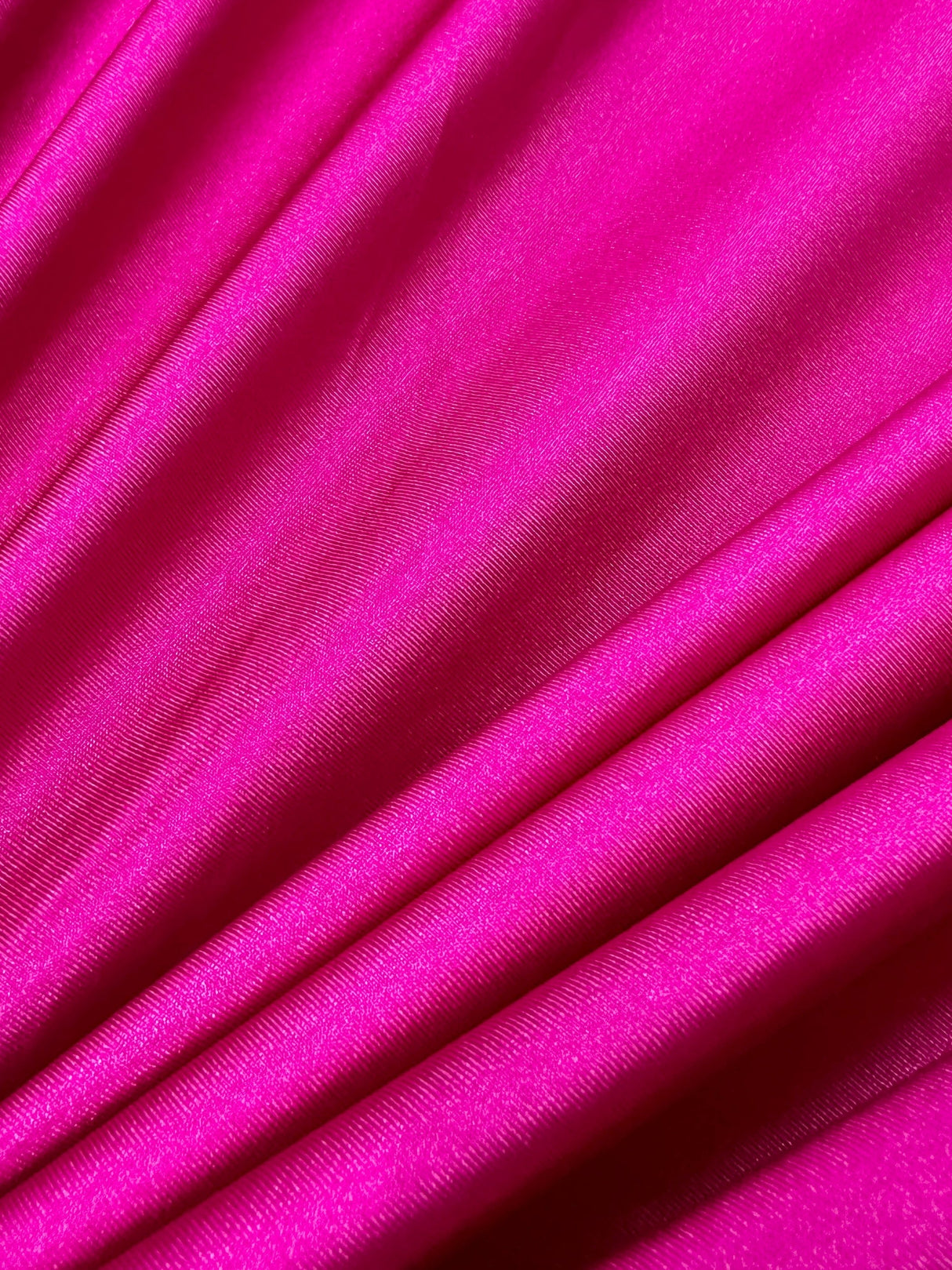 Shiny Nylon Spandex Fuchsia