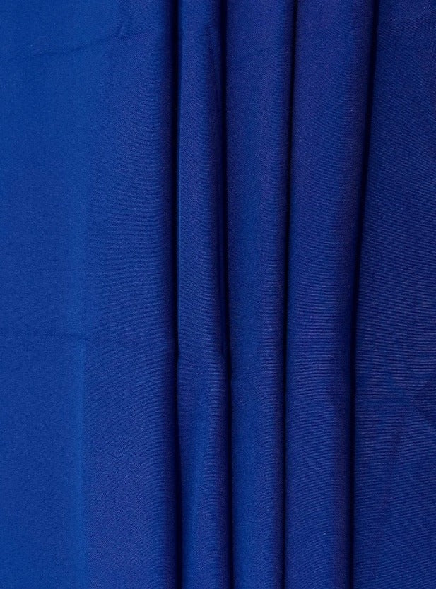 Royal Blue Poly Poplin
