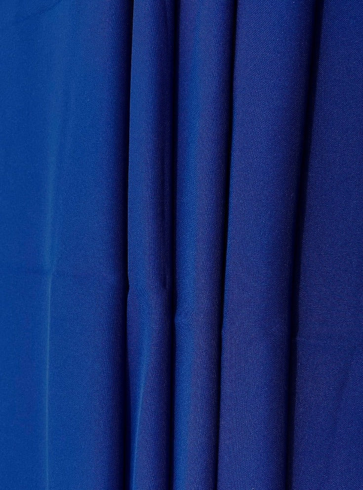 Royal Blue Poly Poplin