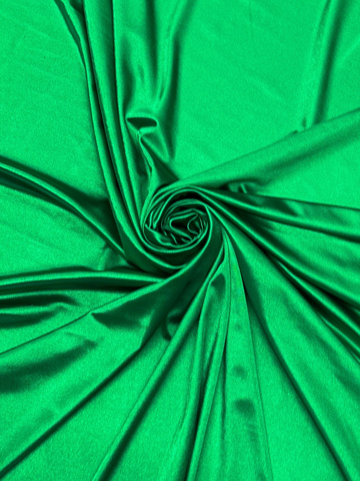 Shiny Nylon Spandex Emerald Green