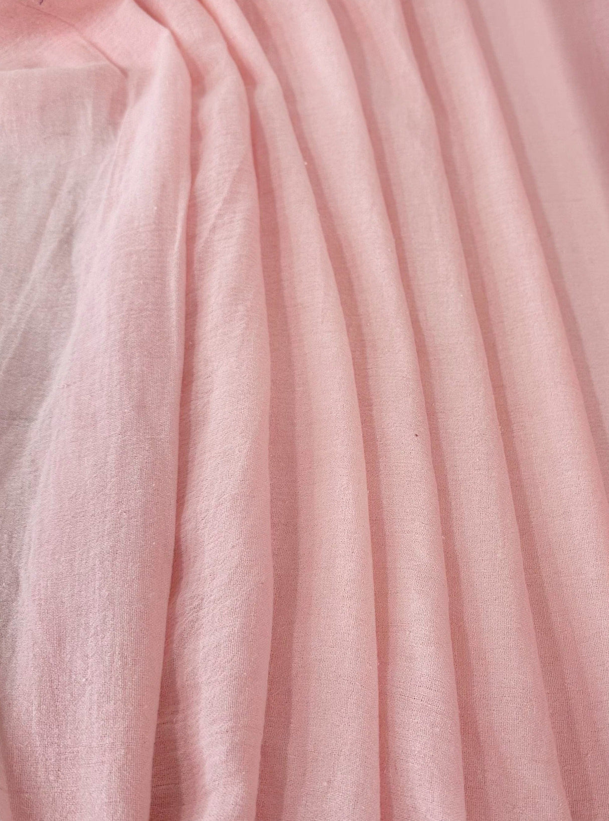 Cotton Gauze Blush Crinkle