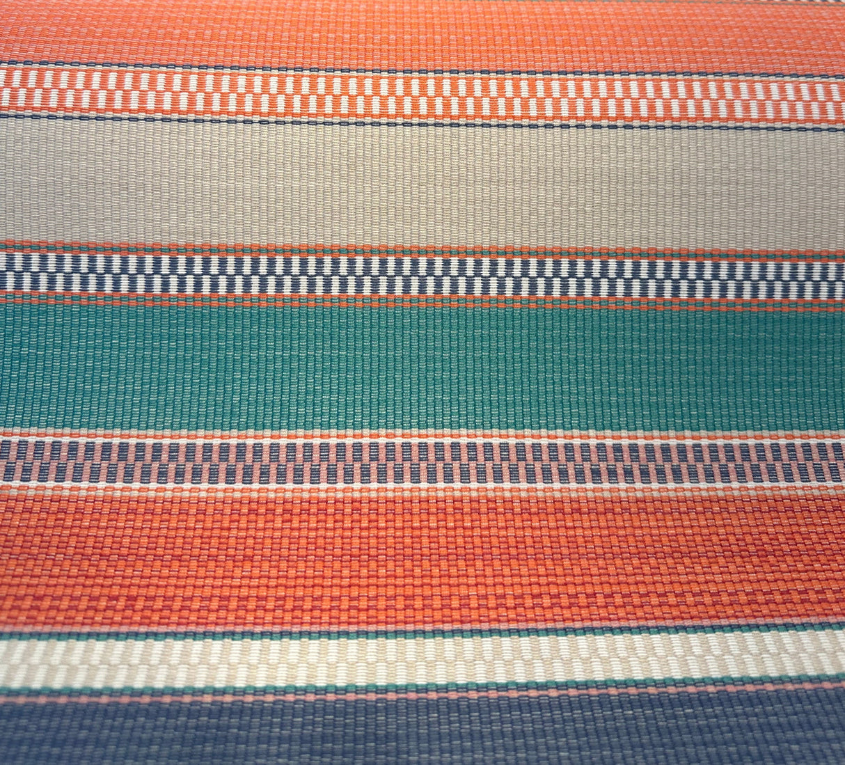 Ascend Tropical Sunbrella Acrylic Fabric - Tropical Stripes, 54" Width (1 Yard)