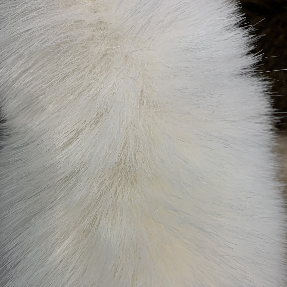 Renne Collection Faux Fur Fabric - Reindeer, 5' X 8' (1 Piece)