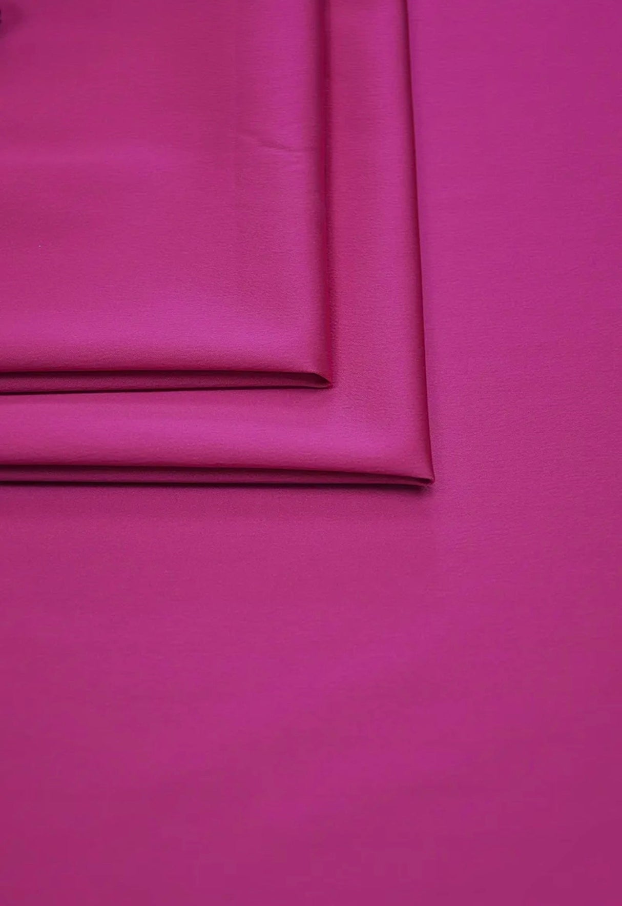 Hot Pink Duchesse Satin