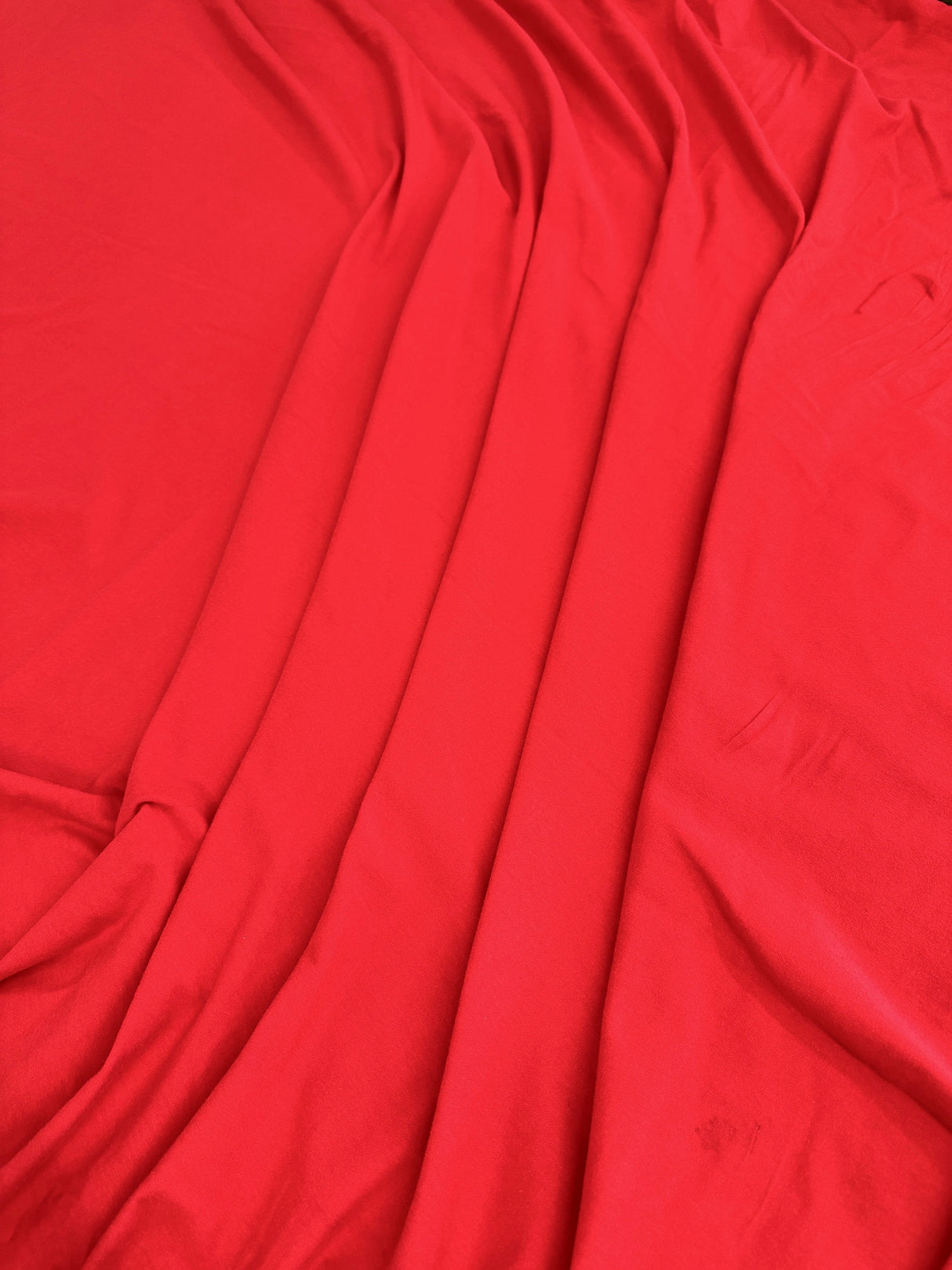 Red Cotton Jersey Spandex