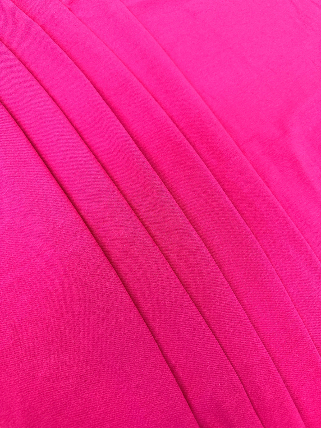 Fuchsia Cotton Jersey Knit