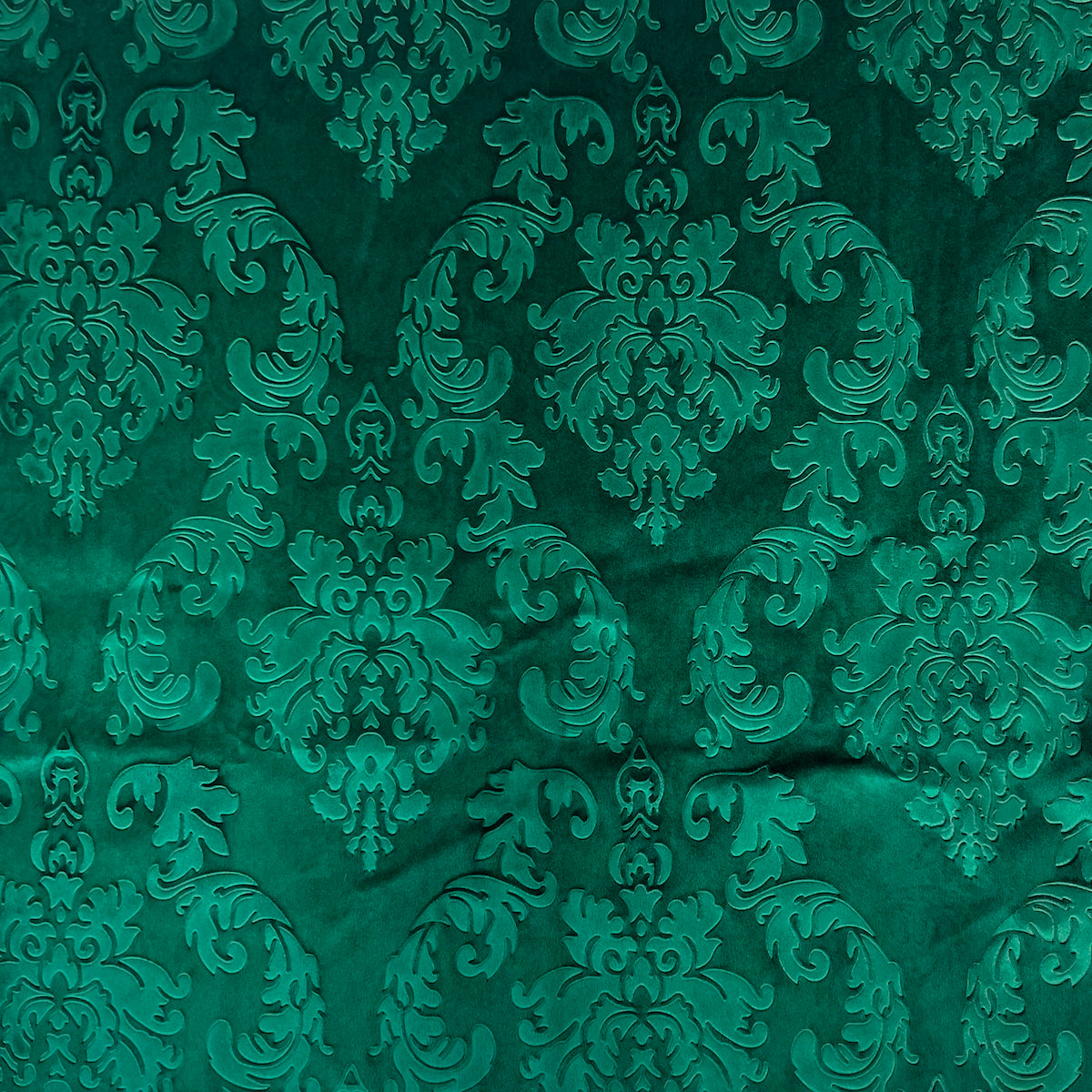 Velvet Upholstery Fabric Damask Embossed